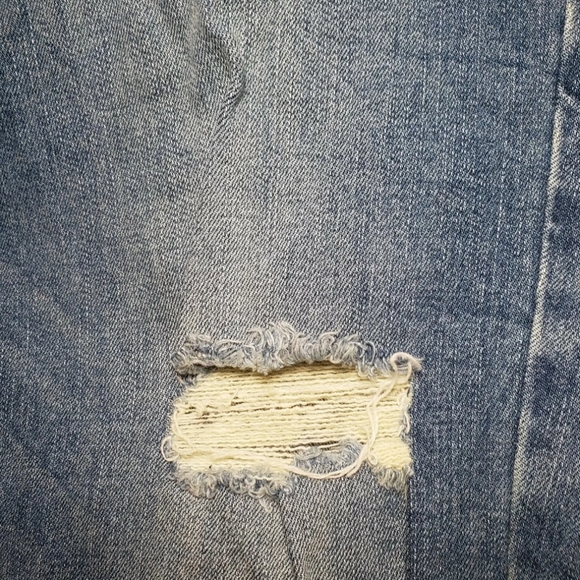 PacSun Skinny Jeans Denim Mens Size 32x32 Cotton Blend Distressed Ripped - Picture 3 of 12